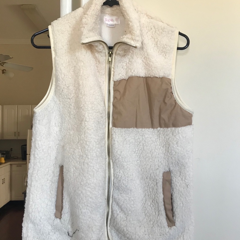Fuzzy vest